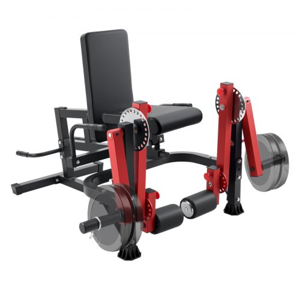 VEVOR Leg Extension and Curl Machine Seated Leg Rotary Extension Bench 700lbs