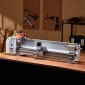 Μεταλλικός τόρνος VEVOR, 220 x 1000 mm (8,7 x 39 ίντσες), Ισχυρός μεταλλικός τόρνος πάγκου ακριβείας, αυτόματη τροφοδοσία, μεταβλητή ταχύτητα 0-2500 rpm, κινητήρας χωρίς ψήκτρες 1250 W, για επεξεργασία εξαρτημάτων ακριβείας, μαλακά μέταλλα, πλαστικά ξύλου
