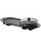 VEVOR Hot Pot with Grill, 2-in-1 2-in-1 Electric Smokeless Grill and Hot Pot, Κορεατικό BBQ Shabu Shabu Hotpot με ξεχωριστό διπλό έλεγχο θερμοκρασίας, αντικολλητικό τηγάνι, για 1-6 άτομα Οικογενειακό δείπνο