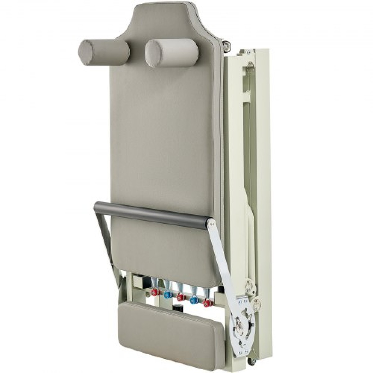 VEVOR Πτυσσόμενο Pilates Reformer, Μηχάνημα προπόνησης Pilates για χρήση στο στούντιο στο σπίτι στο γυμναστήριο, κρεβάτι Pilates με διπλή αντίσταση-ελατήριο & κορδόνι, σετ Reformer για προχωρημένους χρήστες και αρχάριους, έως 400 LBS