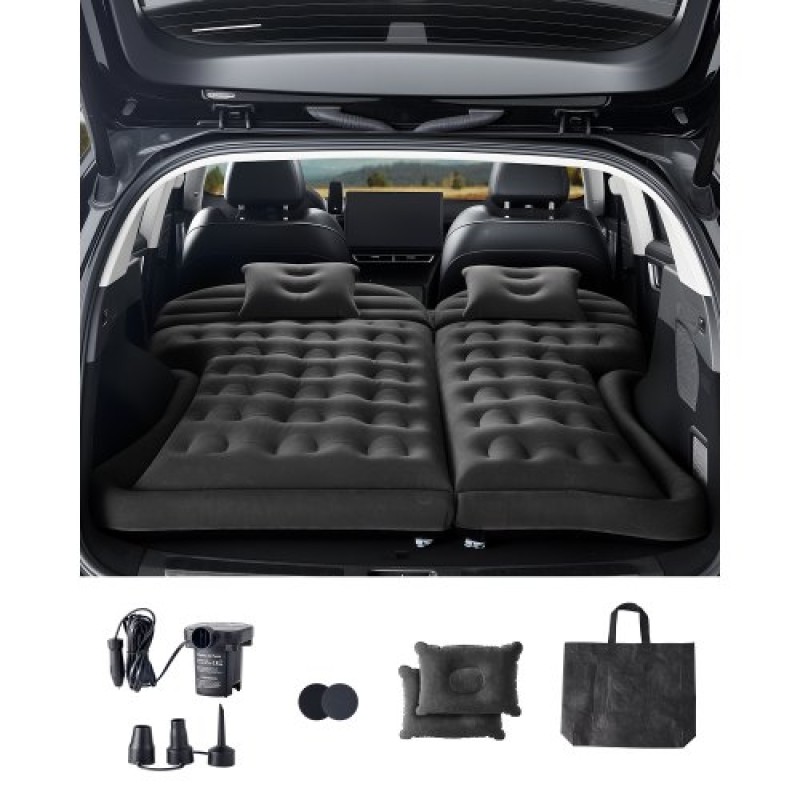 VEVOR Car Air Mattress Inflatable Car Camping Travel Sleeping Bed SUV MPV Sedan