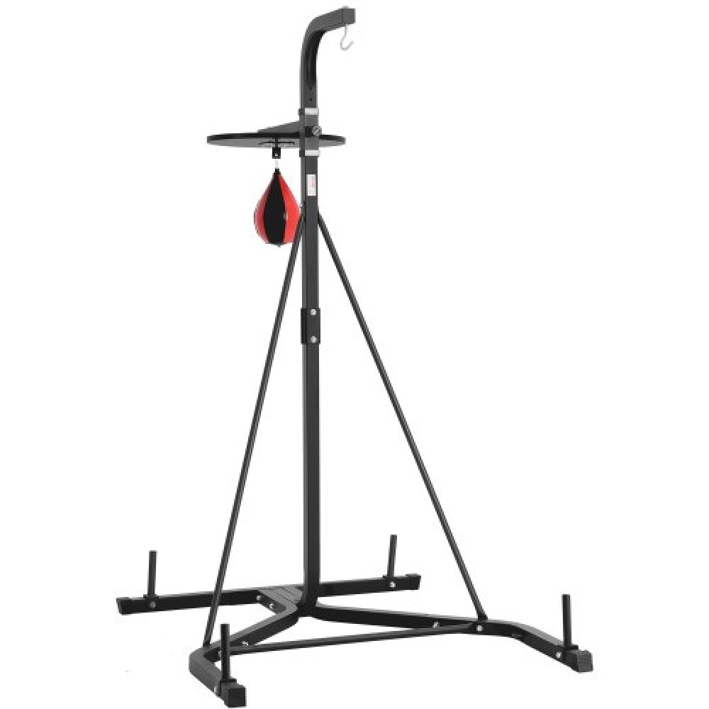 VEVOR 2 in 1 Heavy Duty Punching Bag Frame Boxing Punching Fitness Stand Steel