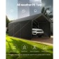 VEVOR Carport, 10 x 20 FT εξωτερικός θόλος αυτοκινήτου, Φορητό υπόστεγο με αφαιρούμενα πλευρικά τοιχώματα και πόρτες, βαρέως τύπου στέγαστρο αυτοκινήτου, ανθεκτικό στην υπεριώδη ακτινοβολία & αδιάβροχο, Προστασία για όλες τις εποχές για αυτοκίνητο σκά