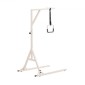 VEVOR Trapeze Bar για κινητικότητα κρεβατιού, ρυθμιζόμενο ύψος τραπεζοειδούς κρεβατιού με 2 τροχούς, 350LBS Weight Capacity Heavy Duty Pull Up Assist Bar με βάση δαπέδου για ηλικιωμένους, ανάπηρους, κατάκοιτους ασθενείς
