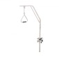 VEVOR Trapeze Bar for Bed Mobility, Medical Trapeze Bed with Clamps & Metal Chain, 250LBS Weight Capacity Pull Up Assist Bar για ηλικιωμένους και άτομα με ειδικές ανάγκες, Ιδανική για φροντίδα στο σπίτι, νοσοκομεία, γηροκομεία