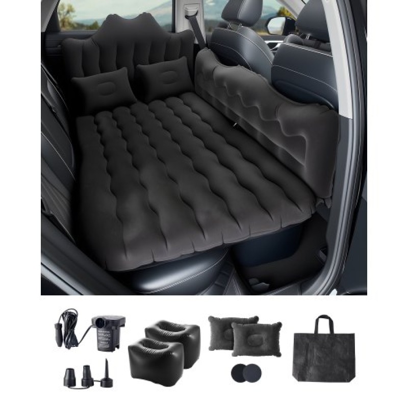 VEVOR Car Air Mattress Inflatable Car Camping Travel Sleeping Bed SUV MPV Sedan