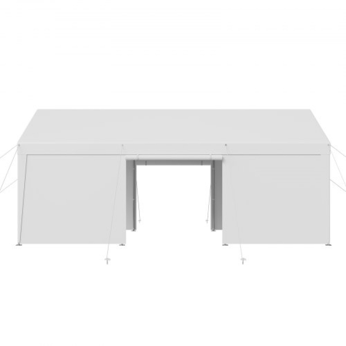 VEVOR Carport, 10 x 20 FT εξωτερικός θόλος αυτοκινήτου, Φορητό υπόστεγο με αφαιρούμενα πλευρικά τοιχώματα και πόρτα, βαρέως τύπου στέγαστρο αυτοκινήτου, ανθεκτικό στην υπεριώδη ακτινοβολία & αδιάβροχο, Προστασία όλων των εποχών για αυτοκίνητο σκάφος λ