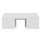 VEVOR Carport, 10 x 20 FT εξωτερικός θόλος αυτοκινήτου, Φορητό υπόστεγο με αφαιρούμενα πλευρικά τοιχώματα και πόρτα, βαρέως τύπου στέγαστρο αυτοκινήτου, ανθεκτικό στην υπεριώδη ακτινοβολία & αδιάβροχο, Προστασία όλων των εποχών για αυτοκίνητο σκάφος λ