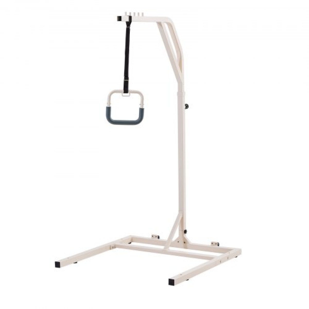 VEVOR Trapeze Bar για κινητικότητα κρεβατιού, ρυθμιζόμενο ύψος ελεύθερα στέκεται τραπεζοειδές μπαρ με 2 τροχούς, 300LBS Bed Pull Up Assist για ηλικιωμένα άτομα με ειδικές ανάγκες, Ιδανικό για νοσοκομεία, γηροκομείο και φροντίδα στο σπίτι