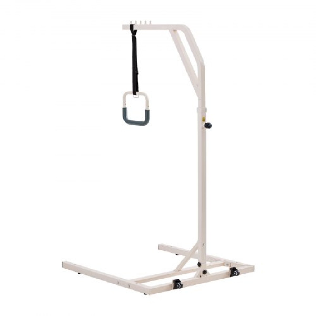VEVOR Trapeze Bar για κινητικότητα κρεβατιού, ρυθμιζόμενο ύψος ελεύθερα στέκεται τραπεζοειδές μπαρ με 2 τροχούς, 300LBS Bed Pull Up Assist για ηλικιωμένα άτομα με ειδικές ανάγκες, Ιδανικό για νοσοκομεία, γηροκομείο και φροντίδα στο σπίτι
