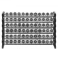 Organizer για ντουλάπι VEVOR Spice Rack, Organizer μπαχαρικών με 72 άδεια βάζα μπαχαρικών, καπάκια, ετικέτες μπαχαρικών και ολοκληρωμένο σετ χωνιού, οργάνωση καρυκευμάτων για πάγκο, κουζίνα, ντουλάπι, ντουλάπι, 23x16 in