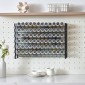 Organizer για ντουλάπι VEVOR Spice Rack, Organizer μπαχαρικών με 72 άδεια βάζα μπαχαρικών, καπάκια, ετικέτες μπαχαρικών και ολοκληρωμένο σετ χωνιού, οργάνωση καρυκευμάτων για πάγκο, κουζίνα, ντουλάπι, ντουλάπι, 23x16 in