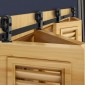 VEVOR Bi-folding Sliding Door Barn Hardware Track Kit, 64" Top Mount Track Kit, σύρεται ομαλά και αθόρυβα, βαρέως τύπου, εύκολο στην εγκατάσταση, κατάλληλο για τέσσερις πόρτες ντουλαπιών 15" ντουλαπιών πλυντηρίου ρούχων (Δεν περιλαμβάνονται)