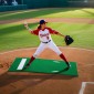 VEVOR Pitching Mound, Portable Baseball Pitcher's Mound, 85 in Indoor Outdoor Pitching Practice and Training Equipment, Softball Pitching Mound with Antifade Turf, Pitching Rubber, Ρυθμιζόμενη βάση