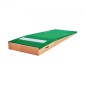 VEVOR Pitching Mound, Portable Baseball Pitcher's Mound, 85 in Indoor Outdoor Pitching Practice and Training Equipment, Softball Pitching Mound with Antifade Turf, Pitching Rubber, Ρυθμιζόμενη βάση