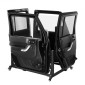 VEVOR Jeep Door Storage Cart, 4 Doors Moveable Storage Cart Rack with Thickened Rubber Cushion, Sturdy Door Door Cart Cart Fit for Jeep Wrangler JK JL/Gladiator JT 2007- 2023 JK JL / Gladiator JT