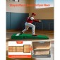 VEVOR Pitching Mound, Portable Baseball Pitcher's Mound, 77 in IIdoor Outdoor Pitching Practice and Training Equipment, Softball Pitching Aid with Antifade Turf, Pitching Rubber, Carry Handles