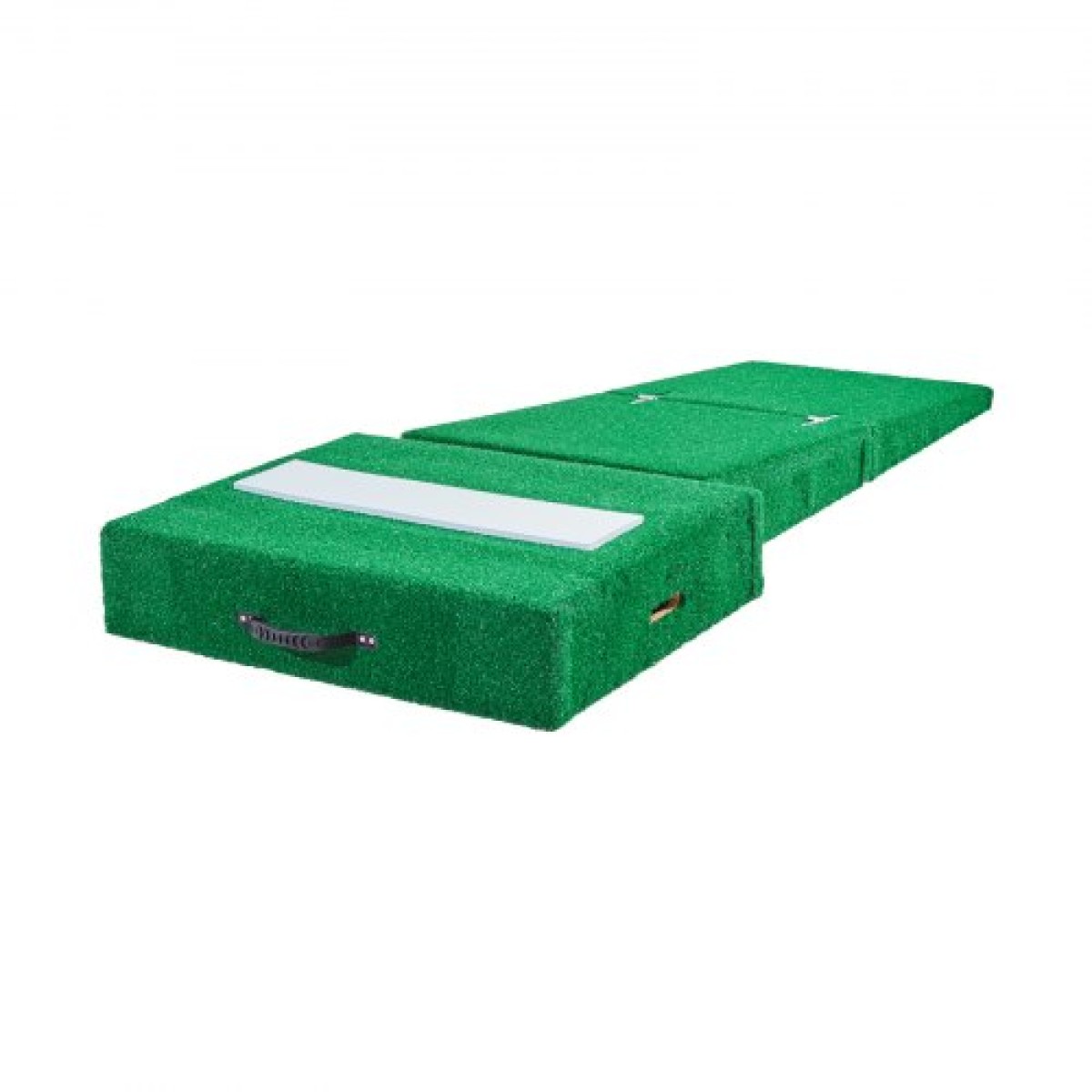 VEVOR Pitching Mound, Portable Baseball Pitcher's Mound, 77 in IIdoor Outdoor Pitching Practice and Training Equipment, Softball Pitching Aid with Antifade Turf, Pitching Rubber, Carry Handles
