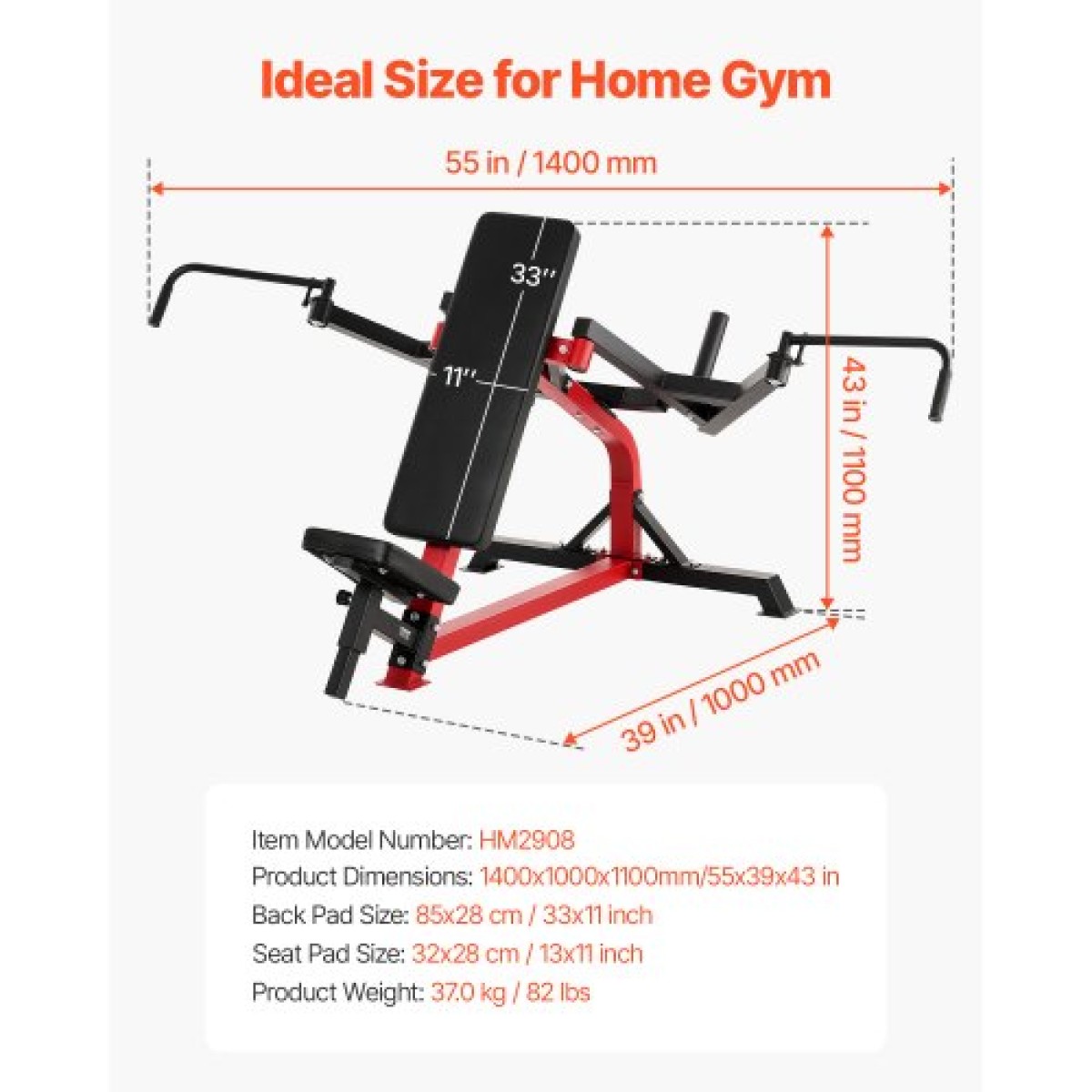 VEVOR Inclin Chest Fly and Rear Delt Fly Machine, 450 LBS Chest Machine, Ρυθμιζόμενο σετ πάγκων στήθους γυμναστικής, οικιακός εξοπλισμός γυμναστικής για μηχάνημα προπόνησης δύναμης άνω μέρους σώματος