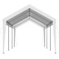 VEVOR Carport, 10 x 20 FT κουβούκλιο εξωτερικού χώρου, πόσιμο υπόστεγο, γαλβανισμένο βαρέως τύπου στέγαστρο αυτοκινήτου, ανθεκτικό στην υπεριώδη ακτινοβολία & αδιάβροχο, προστασία για όλες τις εποχές, υπόστεγο αποθήκευσης για μοτοσυκλέτες σκάφους Λευκ