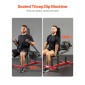 VEVOR Seated Dip Machine, Tricep Bicep Press Down Machine με καλωδιακή ράβδο, ρυθμιζόμενο κάθισμα και πλάτη, εξοπλισμός άσκησης για προπόνηση στήθους, γυμναστική άσκηση ώθησης άνω μέρους σώματος, κράτημα έως 450 LBS