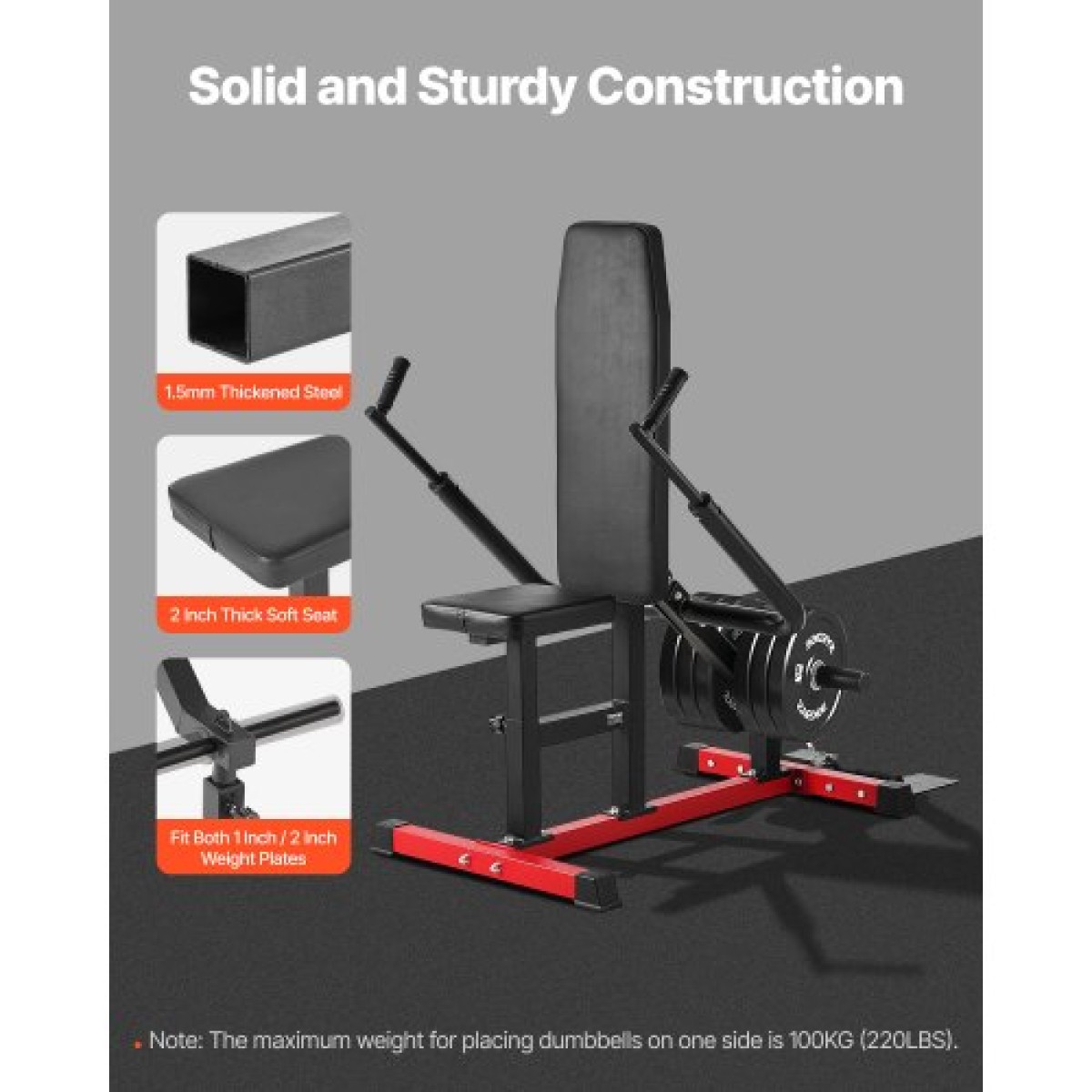 VEVOR Seated Dip Machine, Tricep Bicep Press Down Machine με καλωδιακή ράβδο, ρυθμιζόμενο κάθισμα και πλάτη, εξοπλισμός άσκησης για προπόνηση στήθους, γυμναστική άσκηση ώθησης άνω μέρους σώματος, κράτημα έως 450 LBS