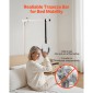 VEVOR Trapeze Bar for Bed Mobility, Heavy-Duty Steel Free Standing Bar Trapeze 250 LBS Weight Capacity, Hospital Bed Pull Up Assist για ηλικιωμένους και άτομα με ειδικές ανάγκες, Ιδανικό για νοσοκομεία, γηροκομείο, φροντίδα στο σπίτι