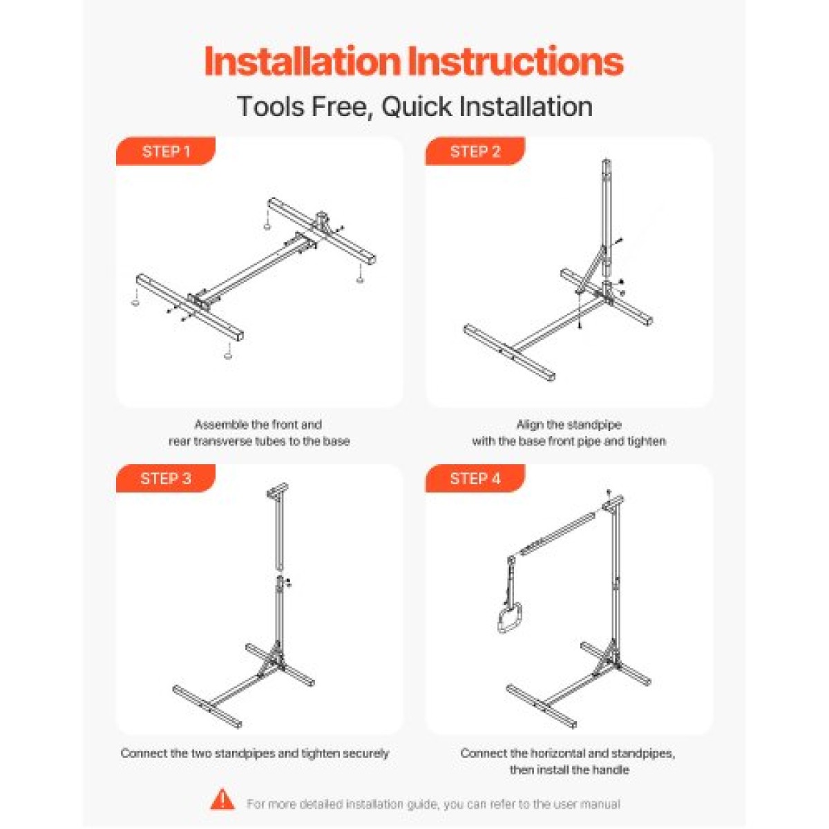 VEVOR Trapeze Bar for Bed Mobility, Heavy-Duty Steel Free Standing Bar Trapeze 250 LBS Weight Capacity, Hospital Bed Pull Up Assist για ηλικιωμένους και άτομα με ειδικές ανάγκες, Ιδανικό για νοσοκομεία, γηροκομείο, φροντίδα στο σπίτι