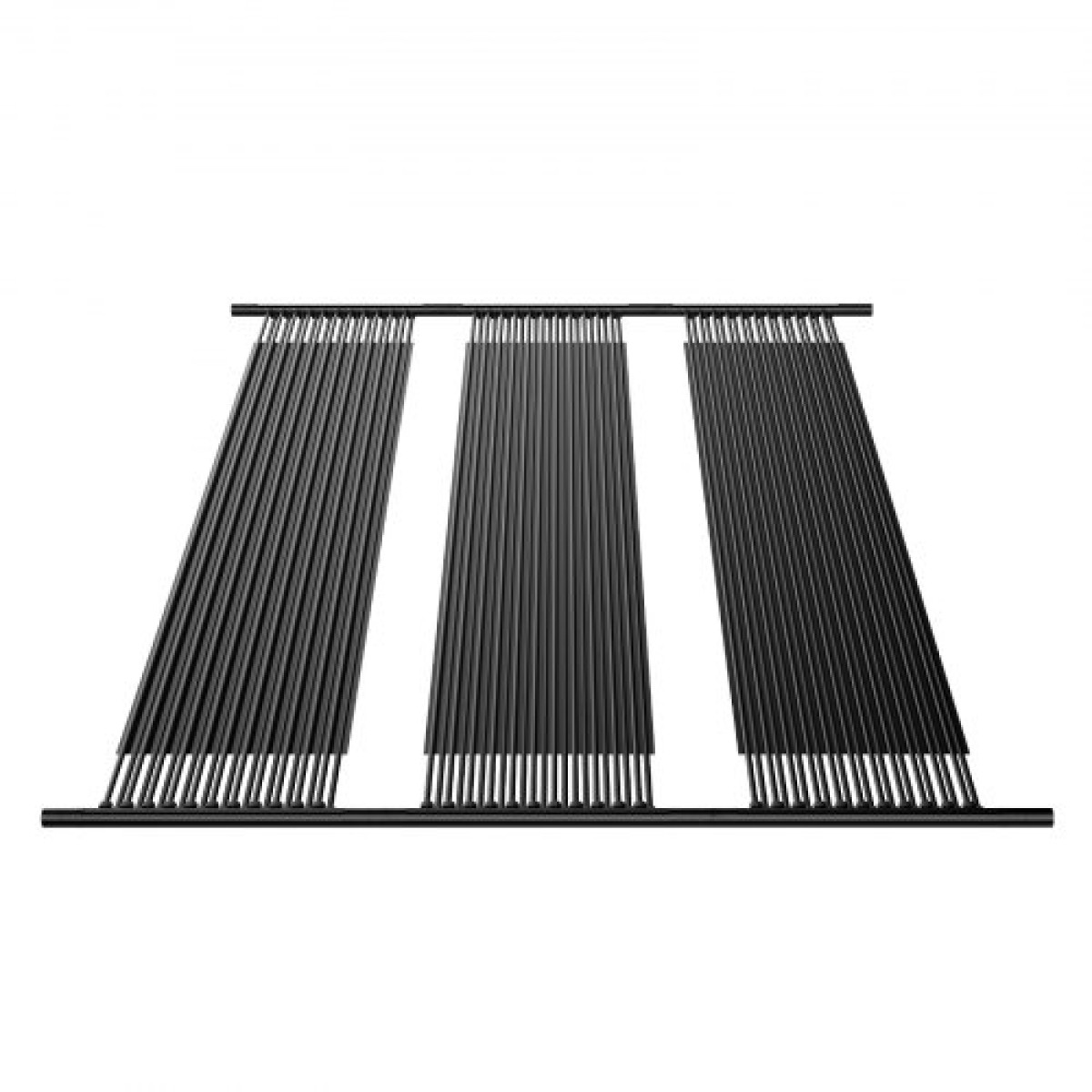 VEVOR Solar Pool Heater, 4 x 10 ft HDPE Solar Pool Panel ( 4 Pcs) - Ανθεκτικό και ανθεκτικό στις καιρικές συνθήκες, με πλήρη αξεσουάρ, Universal ηλιακό πάνελ πισίνας–Αυξάνει τη θερμοκρασία του νερού, πάνω και εσωτερική πισίνα