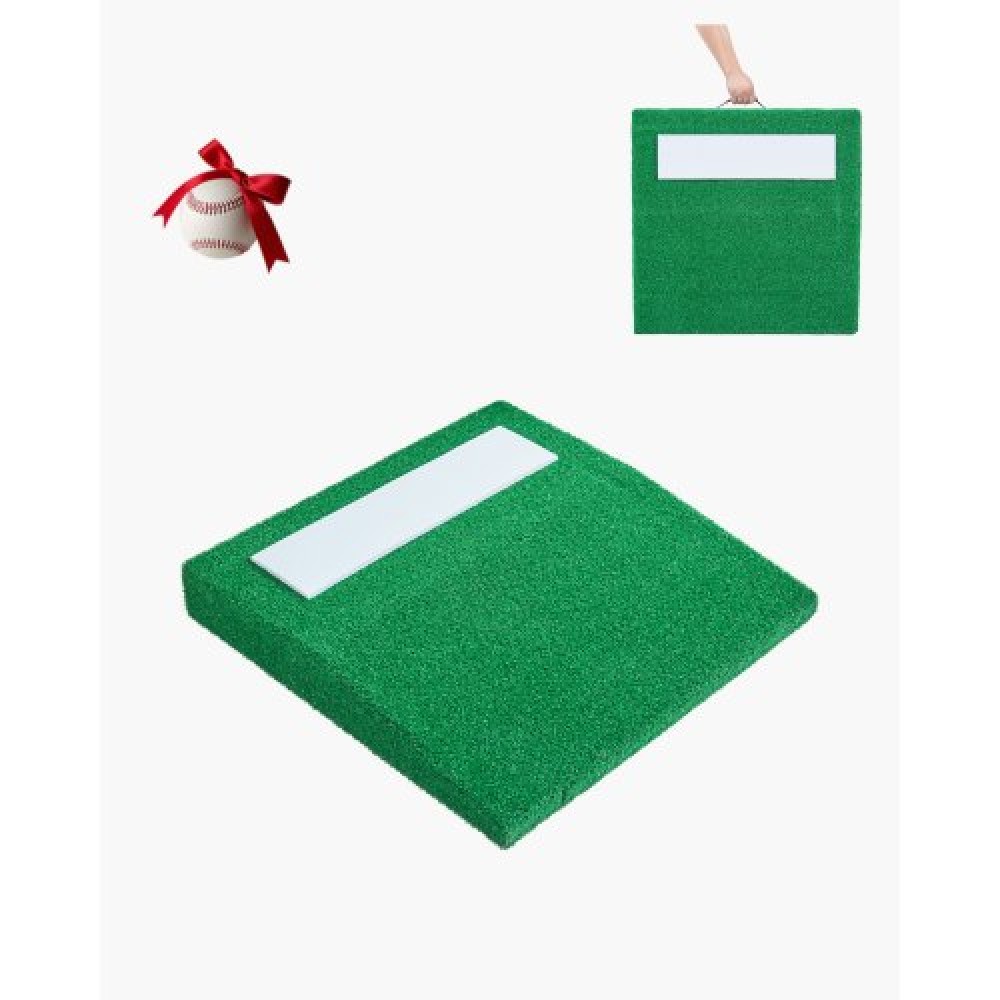 VEVOR Pitching Mound, Φορητό Baseball Pitcher's Mound, 31 indoor Outdoor Pitching Practice and Training Equipment, Softball Pitching Aid with Antifade Turf, Pitching Rubber, Carry Handle