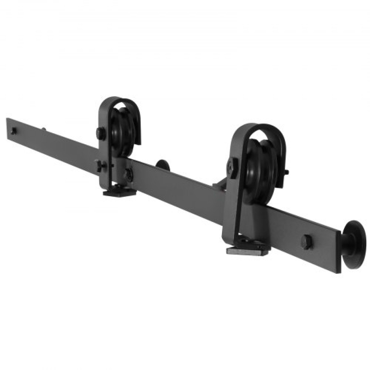 VEVOR Bi-folding Sliding Door Barn Hardware Track Kit, 52" Top Mount Track Kit, σύρεται ομαλά και αθόρυβα, βαρέως τύπου, εύκολο στην εγκατάσταση, κατάλληλο για δύο πόρτες πλυντηρίου ντουλαπιών 24" (Δεν περιλαμβάνονται)