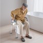 Καρέκλα κομοδίνας VEVOR, χωρητικότητας 227 κιλών, φορητή τουαλέτα 4 σε 1 και υπερυψωμένο κάθισμα τουαλέτας με γεμισμένο κάθισμα και υποβραχιόνιο, αποσπώμενος κάδος 5 λίτρων, ρυθμιζόμενο ύψος και πλάτος Καρέκλα γιογιό ενηλίκων για ηλικιωμένους