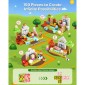 VEVOR Magnetic Blocks, Σετ Forest Castle 150 τμχ, Μαγνητικοι κύβοι κτιρίου για παιδιά, STEM Montessori Sensory Toys για Χριστουγεννιάτικο δώρο γενεθλίων, Κατασκευαστικό παιχνίδι στοίβαξης για αγόρια και κορίτσια 3+ ετών
