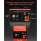 VEVOR Dry Ice Blasting Machine, 11LBS (5KG) Μηχάνημα καθαρισμού ξηρού πάγου χωρητικότητας με 4 ακροφύσια, ρυθμιζόμενη πίεση & ποσότητα ξηρού πάγου, Movable Blaster Cleaner for Automotive Ship Aviation Chemical