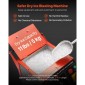 VEVOR Dry Ice Blasting Machine, 11LBS (5KG) Μηχάνημα καθαρισμού ξηρού πάγου χωρητικότητας με 4 ακροφύσια, ρυθμιζόμενη πίεση & ποσότητα ξηρού πάγου, Movable Blaster Cleaner for Automotive Ship Aviation Chemical