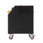 VEVOR Dry Ice Blasting Machine, 11LBS (5KG) Μηχάνημα καθαρισμού ξηρού πάγου χωρητικότητας με 4 ακροφύσια, ρυθμιζόμενη πίεση & ποσότητα ξηρού πάγου, Movable Blaster Cleaner for Automotive Ship Aviation Chemical