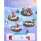 VEVOR Magnetic Blocks, 150 τμχ Glacier Castle Set, Magnetic Building Cubes for Children, STEM Montessori Sensory Toys για Χριστουγεννιάτικο δώρο γενεθλίων, Κατασκευαστικό παιχνίδι στοίβαξης για αγόρια και κορίτσια 3+ ετών