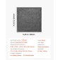 Βήμα κήπου VEVOR, 4 τμχ 39,5x39,5 cm Διακοσμητικές πέτρες με πασσάλους, ανθεκτικές στις καιρικές συνθήκες Πλαστικές πλακόστρωτες μονοπατιών, λεία επιφάνεια, εξωτερικός διάδρομος πεζών για γκαζόν Τοπίο, Γκρι
