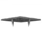 Βήμα κήπου VEVOR, 8 τμχ 39,5x39,5 cm, Διακοσμητικές πέτρες με πασσάλους, ανθεκτικές στις καιρικές συνθήκες Πλαστικές πλακόστρωτες μονοπατιών, λεία επιφάνεια, εξωτερικός διάδρομος πεζοδρομίου για γκαζόν Τοπίο, Γκρι