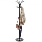 Ανεξάρτητη Σχάρα VEVOR, Μεταλλική βάση για παλτό με ομπρέλα, σταθερή μαρμάρινη βάση & 14 γάντζους, παλτό Hall για είσοδο, υπνοδωμάτιο, σαλόνι, κομψή κρεμάστρα για καπέλα, κασκόλ, τσάντα