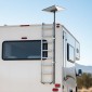 Βάση σκάλας VEVOR Starlink RV, 360° ρυθμιζόμενη γωνία τοποθέτησης Standard κιτ σωλήνων Gen 3, βαρέως τύπου Steel Extra Long Starlink RV Ladder Adapter, Συμβατό με Gen3 και V3, Εύκολη συναρμολόγηση, Μαύρο