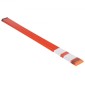 Μαρκαδόροι VEVOR Driveway, 100Pcs 183cm Μήκος 7,87mm, Ανακλαστήρες Hi-Visibility Driveway with 12 in Steel Drill Bits, Reflektive Snow Snow Sticks Fiberglass Pole for Parking, Walkways, Snow Oring