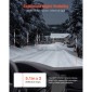Μαρκαδόροι VEVOR Driveway, 500Pcs 122cm Μήκος 6,35mm, Ανακλαστήρες Hi-Visibility Driveway with 12 in Steel Drill Bits, Reflektive Snow Snow Sticks Fiberglass Pole for Parking, Walkways, Snow Oring