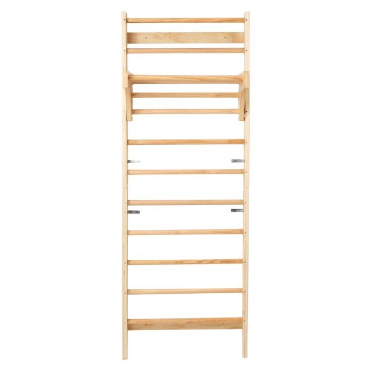 VEVOR Swedish Ladder Wall Gym, 10-Level Solid Wood Indoor Jungle Gym, 220lbs Loading Indoor Playground Climbing Ladder for Kid Adults, Gymnastic Stall Bars with Pull-Up Bar - Ιδανικό δώρο για αγόρια κορίτσια