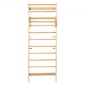 VEVOR Swedish Ladder Wall Gym, 10-Level Solid Wood Indoor Jungle Gym, 220lbs Loading Indoor Playground Climbing Ladder for Kid Adults, Gymnastic Stall Bars with Pull-Up Bar - Ιδανικό δώρο για αγόρια κορίτσια