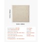 Βήμα κήπου VEVOR, 16 τμχ 39,5x39,5 cm, Διακοσμητικές πέτρες με πασσάλους, ανθεκτικές στις καιρικές συνθήκες Πλαστικές πλακόστρωτες μονοπατιών, λεία επιφάνεια, Εξωτερικός διάδρομος για γκαζόν Τοπίο, Μπεζ