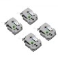 Ταινία VEVOR Label Maker Tape, 4 Pack, 0,47 in / 12 mm Μαύρο σε λευκό Ανταλλακτικά Label Maker Συμβατά για διάφορους τύπους ετικετών Brother P-Touch, ανθεκτικά και μακράς διαρκείας, αντικατάσταση για Letra Tag TZe-231