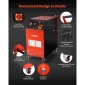 VEVOR Dry Ice Blasting Machine, 16,5LBS (7,5KG) Μηχάνημα καθαρισμού ξηρού πάγου χωρητικότητας με 4 ακροφύσια, ρυθμιζόμενη πίεση & ποσότητα ξηρού πάγου, Movable Blaster Cleaner for Automotive Ship Aviation Chemical