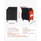 VEVOR Dry Ice Blasting Machine, 16,5LBS (7,5KG) Μηχάνημα καθαρισμού ξηρού πάγου χωρητικότητας με 4 ακροφύσια, ρυθμιζόμενη πίεση & ποσότητα ξηρού πάγου, Movable Blaster Cleaner for Automotive Ship Aviation Chemical