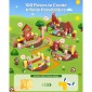 VEVOR Magnetic Blocks, 100 PCS Magnet Blocks Set, Magnetic Building Cubes for Children, STEM Montessori Sensory Toys για Χριστουγεννιάτικο δώρο γενεθλίων, Κατασκευαστικό παιχνίδι στοίβαξης για αγόρια και κορίτσια 3+ ετών